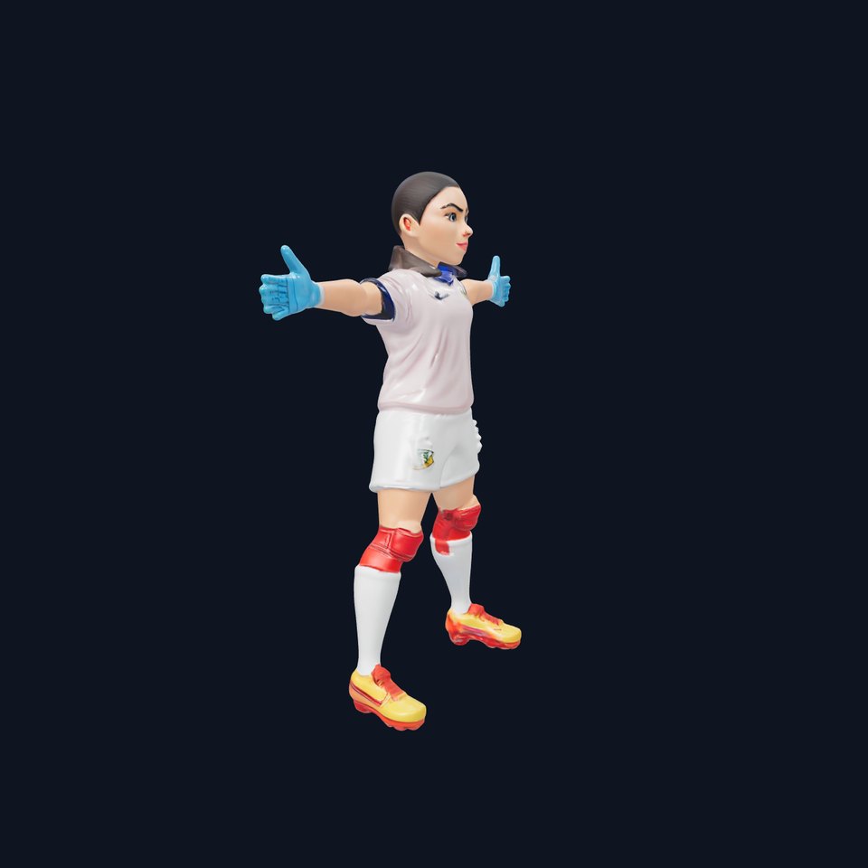 Soccer Player Character model pack